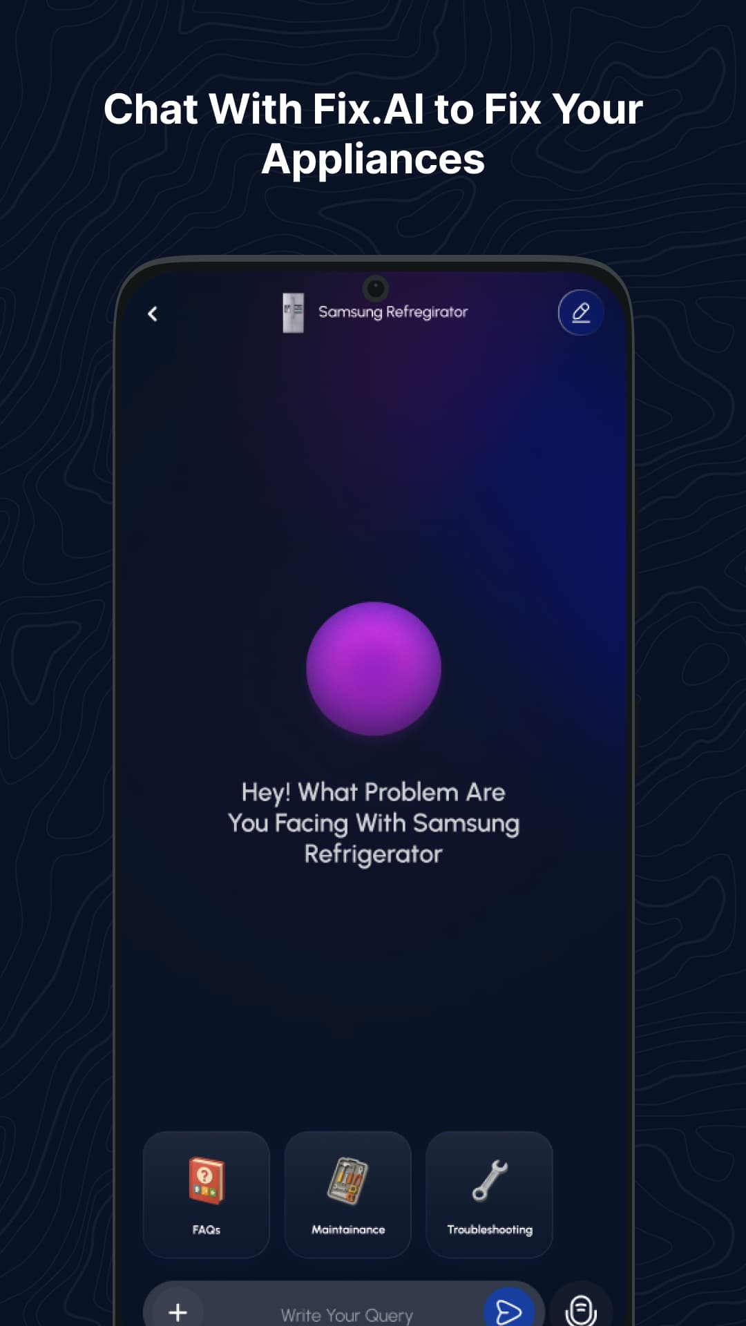 FixAi onboarding and guidance workflow